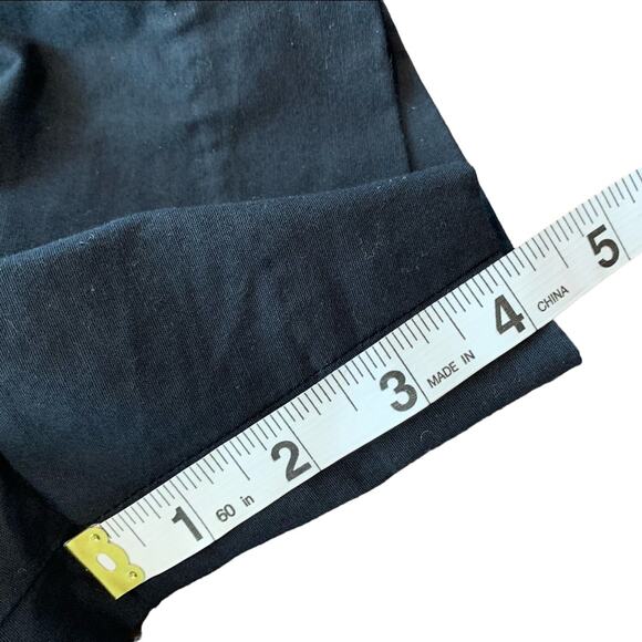 Marc by Marc Jacobs Pleated 4" Wrap Skort Shorts Cotton Spandex Navy Blue US 6 - Picture 11 of 12